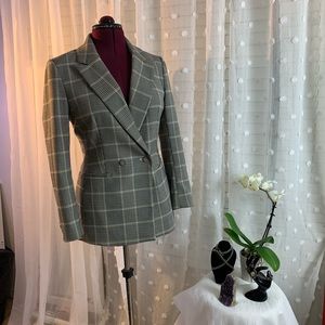 Plaid Blazer